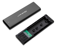 QOLTEC Obudowa | kieszeń do dysków M.2 SSD | NVME | PCI-E | USB typ C 50312 - 1324567 - zdjęcie 3